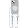 Kryt so šnúrkou/popruh na telo Tech-Protect Magnecklace Magsafe iPhone 15 Crayon Grey
