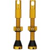 Bezdušové Ventily Peaty's X Chris King MK2 42mm Gold