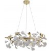 | Zuma Line MD2858-6AS-G - Závesný luster LEAF na lanku 6xG9/42W/230V zlatý | MD2858-6AS-G