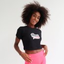 BeastPink tričko CropTop Black