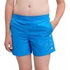 NIKE SWIM-Split Logo Lap 4 inch -486-Aquarius blue Modrá XL