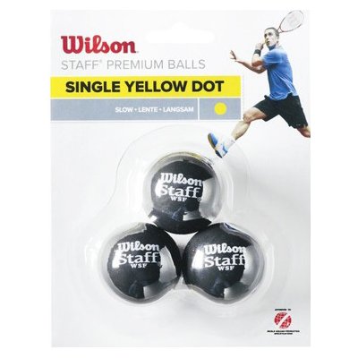 Wilson STAFF SQUASH 3 BALL