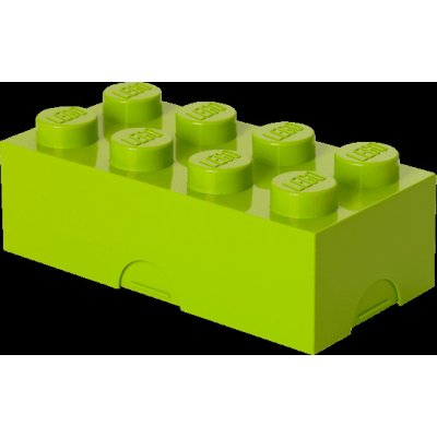 LEGO® Storage Box na desiatu svetlo zelený