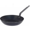 De Buyer Ocelová pánev 5020.20 BLUE STEEL styl La Lyonnaise 20 cm