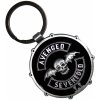 Prívesok na kľúče Deathbat Crest Drum Double-Sided