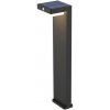 Solight WO7202 Solárne LED stĺpikové osvetlenie PALERMO 5W, 3000K, 400lm, IP54, čierna
