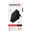Rýchlonabíjačka Swissten Smart IC 3.A s 2 USB konektormi, čierna 22031000