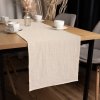 Biante Ľanový behúň na stôl LEN-012 Prírodná režná 20x180 cm