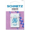 Schmetz Ihly s dvojitým očkom 705 DE VCS 80 DOUBLE EYE