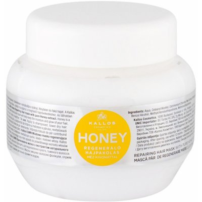 kallos kjmn honey medova regeneracna maska na vlasy 275 ml – Heureka.sk