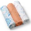 BABYONO mušelínové Super soft oranžová 3 ks