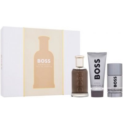 HUGO BOSS Boss Bottled darčekový set parfumovaná voda 100 ml + sprchovací gél 100 ml + deostick 75 ml pre mužov