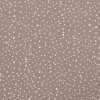 Strima Cotton/EA Jersey - dots, zaprášená ružová