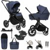 MUUVO Kočík kombinovaný Quick 4.0 Azure blue set 2v1 + CYBEX Aton B2 i-Size + základňa 2024