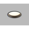 LED2 2250533DT ZETA S zápustné svietidlo LED D136mm 15W/1620lm 3000K IP44 TRIAC čierna