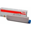 OKI 45862837 originálny toner / MC873 / 7.300 strán / Žltá (45862837)