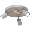 Luminex Detské bodové svietidlo FUN 3xGU10/8W/230V šedá/koník LU9370 + záruka 3 roky zadarmo + záruka 3 roky zadarmo