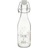Orion Fľaša s klip uzáverom Vločka červená, 0,52 l, 520 ml