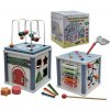 CREATIVETOYS Drevená Hracia Hudobná Kocka