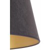 Duolla Tienidlo na lampu Cone výška 25,5 cm, grafit/zlatá - 85363