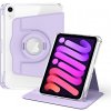 PROTEMIO 93868 CRYSTAL FLEXI 2v1 Zaklápacie puzdro pre Apple iPad mini 2021 / iPad mini 2024 fialové