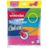 Vileda Microfibre Colors univerzálny mikrohadřík 30 x 30 cm 4 ks