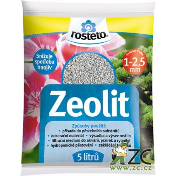 Rosteto Zeolit - 1-2,5 mm 5 l