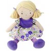 Bonikka Látková bábika 26cm (Malá Peggy – fialové šaty)