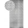 Plech pozinkovaný, 2000 x 1000 x 1,2 mm, 3D vzor kvet