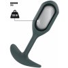 ToyJoy Buttocks The Champ silikónový análny kolík so závažím 13 x 3 8 cm