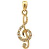 Zlatnictvo.sk Zlatý prívesok husľový kľúč PRI25905