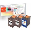 PEACH kompatibilní cartridge No 21 / No 22 MultiPack Plus, 2 x black, 1 x color