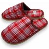 Dámske domáce papuče červene