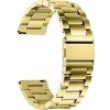 Techsuit - Watchband 18mm (W010) remienok pre Huawei Watch GT 4 (41 mm) / W1 / Honor Watch S1 / Garmin Venu 2S / Vivoactive 4S – zlatý KF2331233