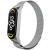 OEM Náhradní náramek Milánský tah pro Xiaomi Mi Band 7 Barva: Stříbrná