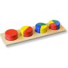 Moyo Montessori Různobarevné kruhové cihly