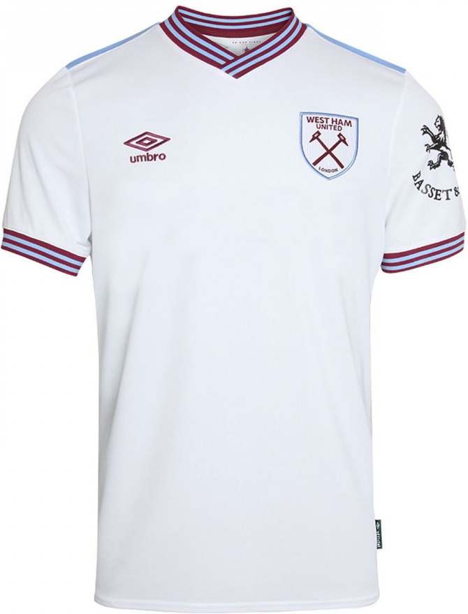Umbro West Ham United Away Shirt 2019 2020 Junior white od 35,43 € -  Heureka.sk