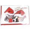 Vianočné prianie – 11,50×17,50 cm – mačka/pes 80877 Nový tovar