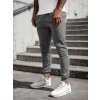 Grafitové pánske teplákové jogger nohavice Bolf XW02A