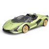 RE.EL Toys RC auto Lamborghini Sian 1:12 zelená metalíza, proporcionální RTR LED 2,4GHz (2351)