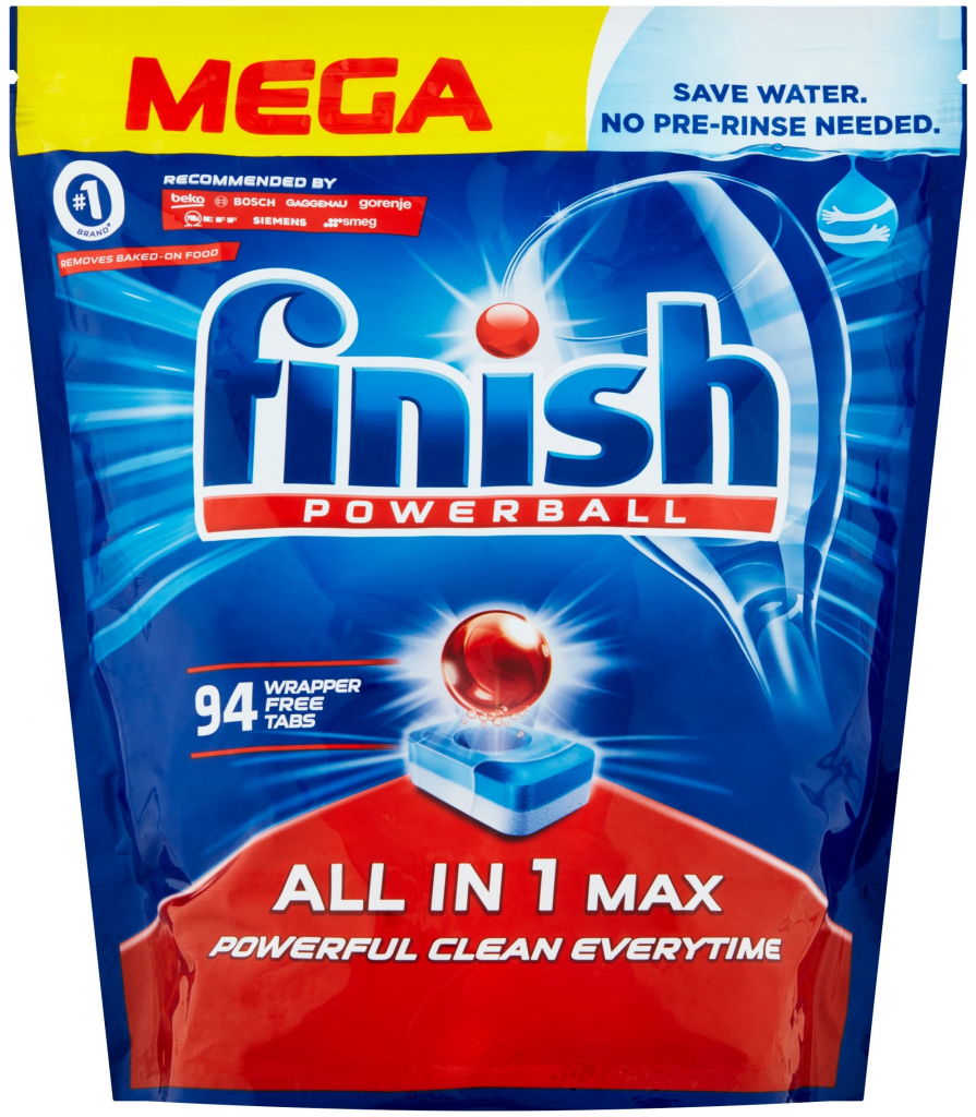 Finish All in One Max Regular tablety do umývačky riadu 94 ks od 27 € -  Heureka.sk