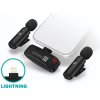 CONNECT IT Wireless Lavalier mikrofón Lightning (2 ks + receiver) set