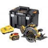 DeWALT DCS579T2 54V AKU kotoučová (okružní) pila 190mm, 2x6Ah, nabíječka, Tstak