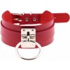 Obojok s kovovou prackou a krúžkom Red Collar