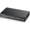 Switch Gigabit 24port, kovový, montáž do 19'', ZyXEL