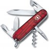 Multifunkčný nôž Victorinox Spartan - transparentný červený
