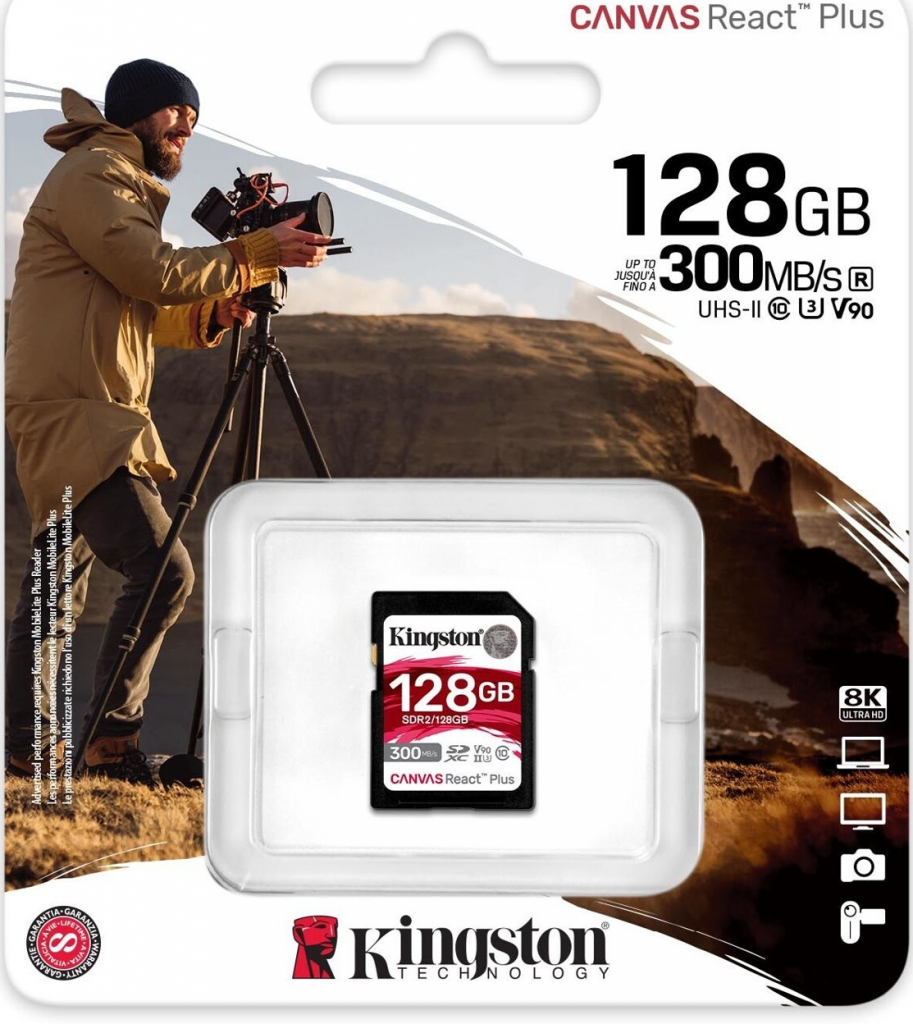 Kingston SDXC UHS-II 128 GB SDR2/128GB