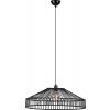 Markslöjd | Markslöjd 108782 - Luster na lanku TAPA 1xE27/40W/230V čierna/bambus | ML1411