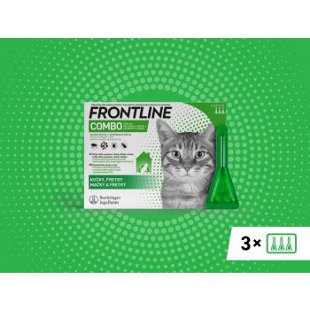 Frontline Combo Spot-On Cat 3 x 0,5 ml