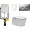 Cenovo zvýhodnený závesný WC set Geberit na zamurovanie + WC SAT Brevis SIKOGE1W3